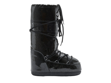 Snehule Moon Boot Icon Glitter Black