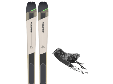 Skialpinistické lyže Salomon T MTN 86 Carbon + Skins Gy 22/23