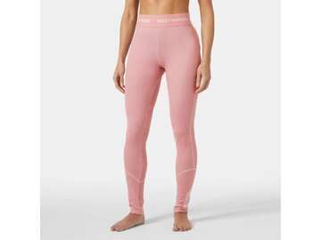 Funkčné legíny Helly Hansen W Lifa Merino Midweight Pant Pink Salt