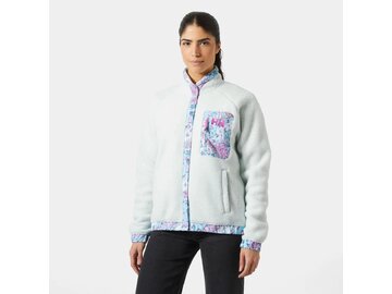 Mikina Helly Hansen W Imperial Pile Snap Seafoam Oslo Aop