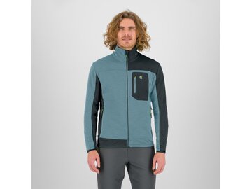 Mikina Karpos Cherz Fleece Smoke Blue/Woodl.Gray