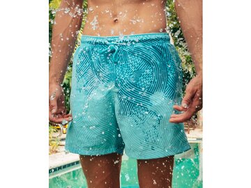 Pánske plavky Sea'sons Liquid Lines Ocean/Blue