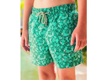 Pánske plavky Sea'sons Mosaic Emerald