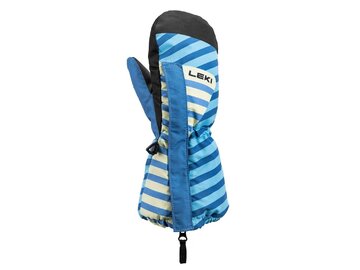 Lyžiarske rukavice Leki Little Paw Mitt Long Brightblue