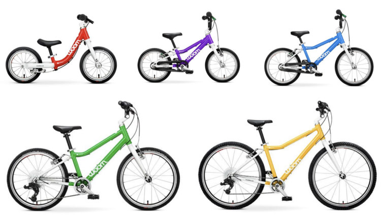 Dizajn detských bicyklov Woom