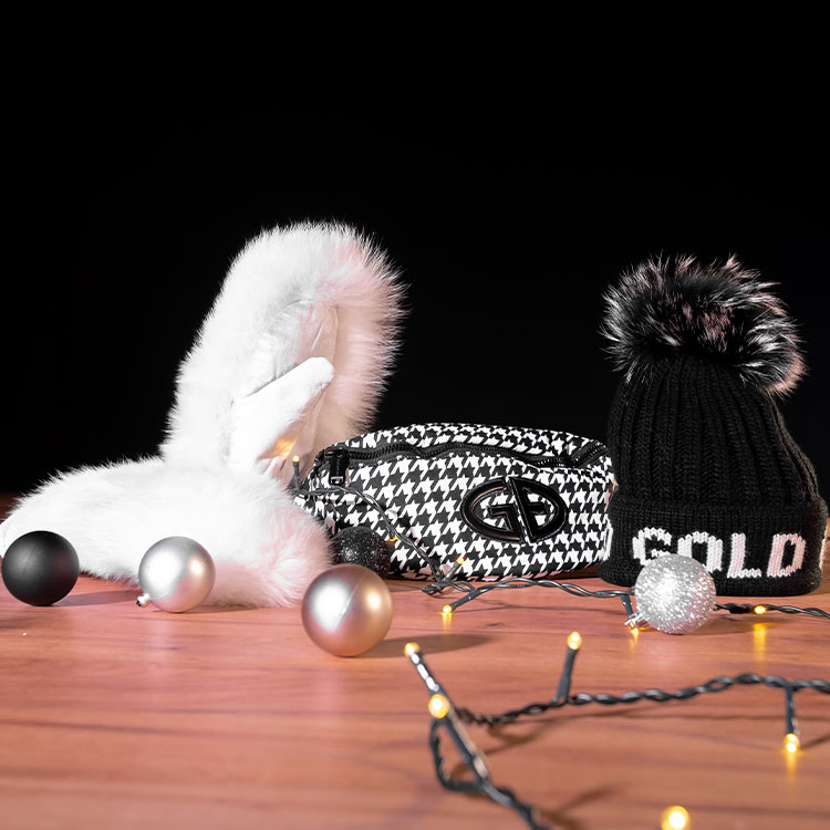 Goldbergh set (rukavice + čiapka + kapsička)