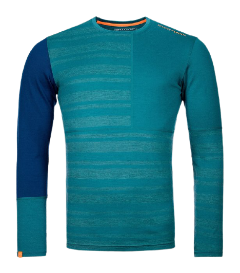 panske-termo-tricko-ortovox-185-rock-n-wool-long-sleeve-pacific-green