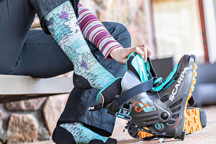 Sedia vám lyžiarske ponožky