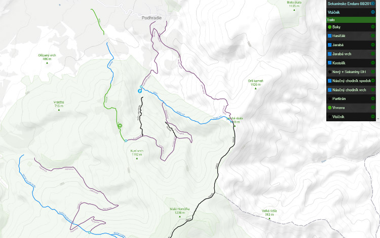 Sekaninske enduro traily