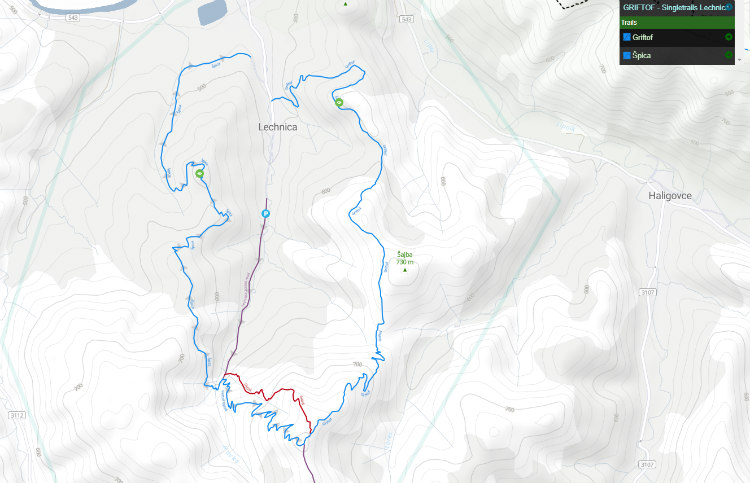 Singletrails Lechnica