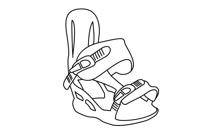 Strap in snowboardové viazanie